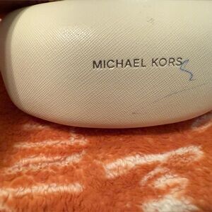 Michael Kors Cream Accessory Case